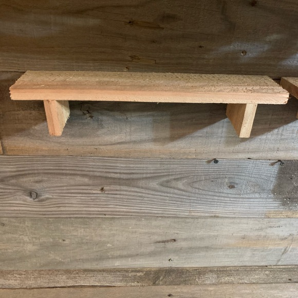 Set Of 2 Rustic Floating Shelves - Picture 2 of 5